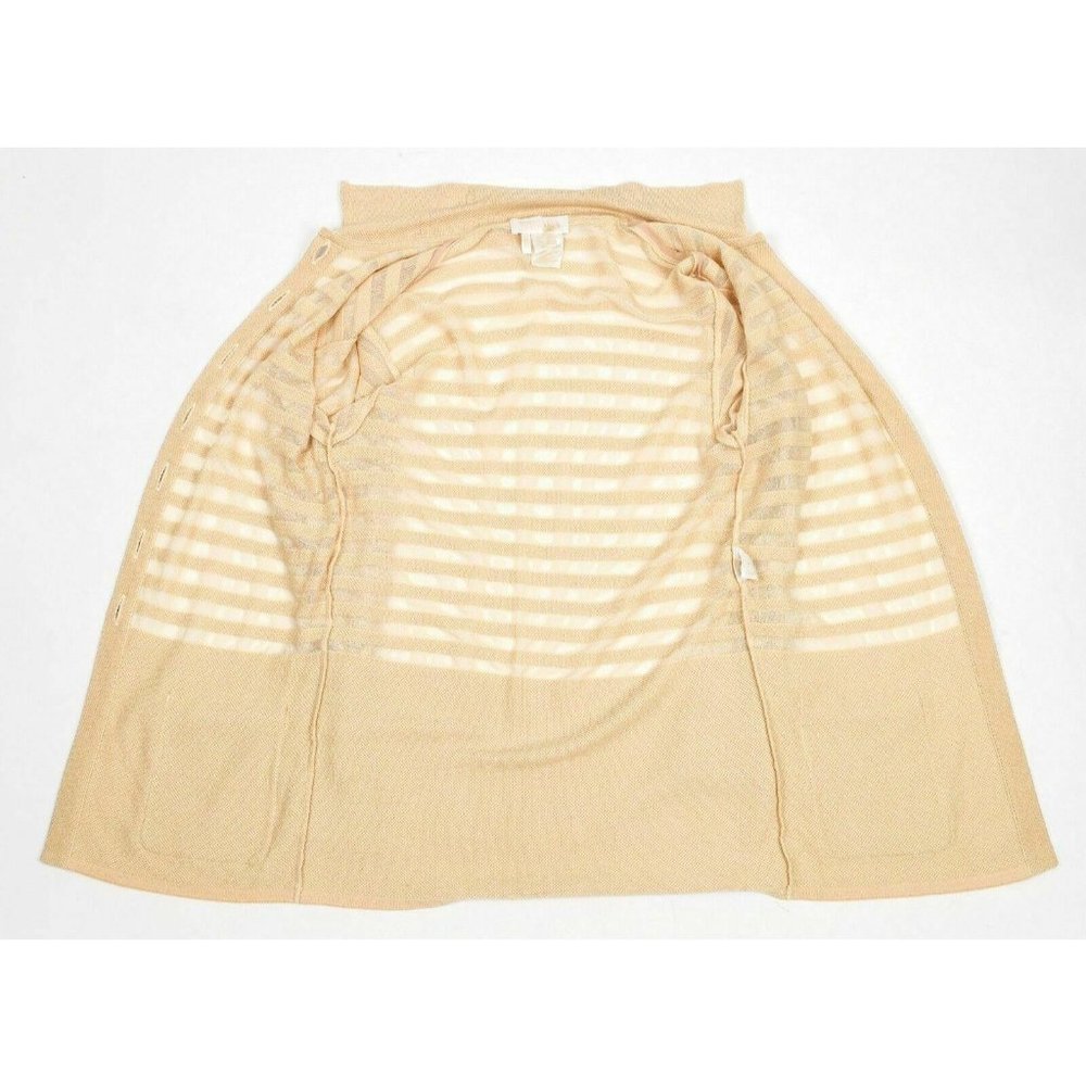 Escada Margaretha Ley Wool Silk Blend Gold Shimmer - Picture 7 of 7